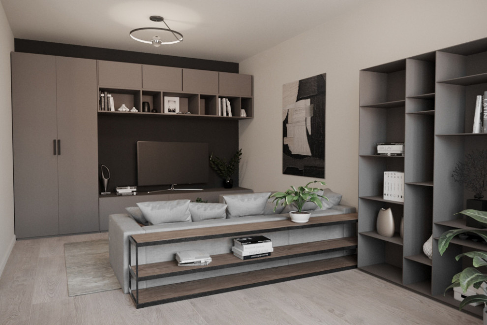 Дизайн-проект однокомнатной квартиры. Ростов-на-Дону. ЖК Династия