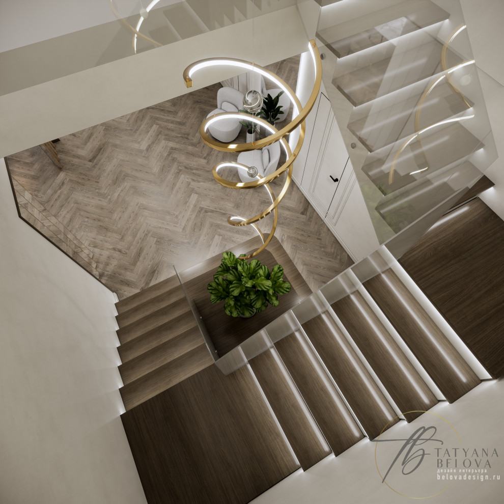 Современная классика в доме, 128 м2