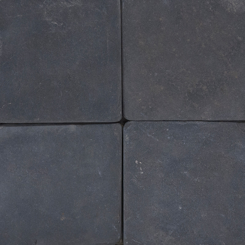 Black 4 x 4 Tumbled - MFD Tile