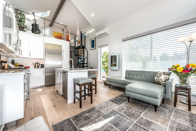 Modern Micro Residence trendy-dagligstue