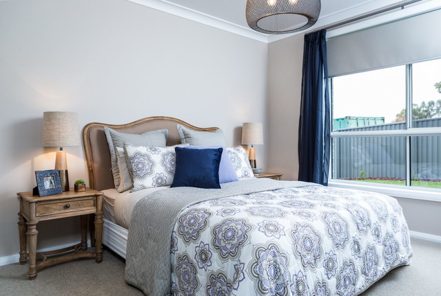 A Simple And Elegant Master Bedroom Traditional Bedroom