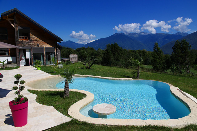 Piscine de forme libre klassisch-pools
