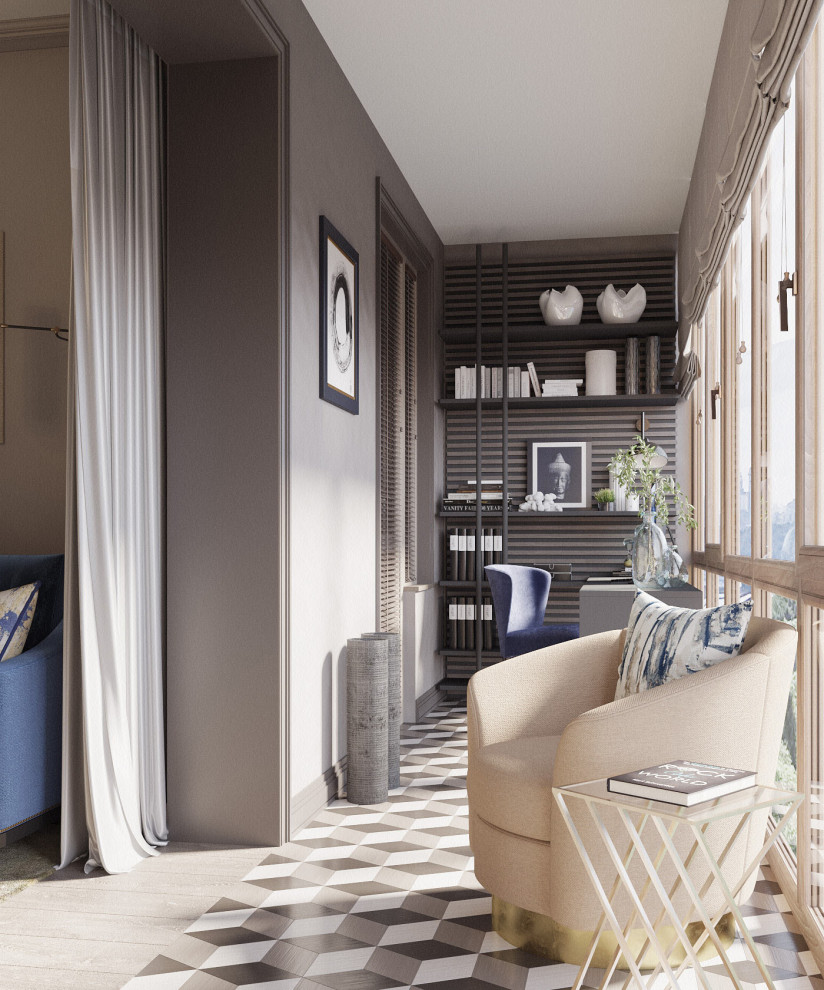 Дизайн трехкомнатной квартиры  в ЖК «Чемпион-парк»