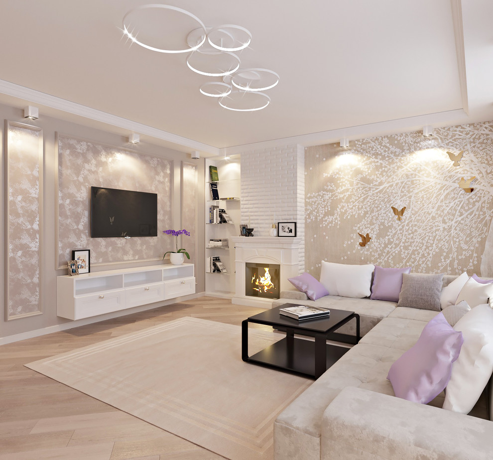 Дизайн Кухни-Гостиной