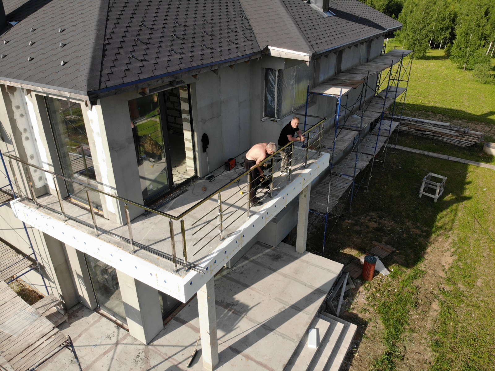 Декоративная штукатурка имитирует фактуру Дерево Visage Ceresit, газобетон и ППС