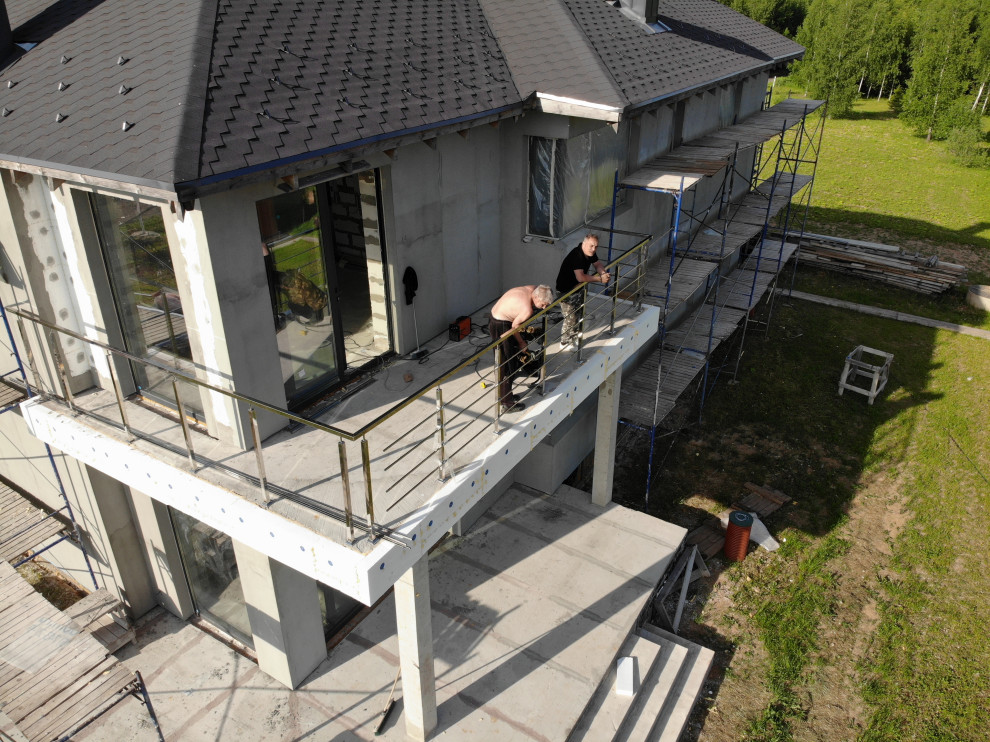 Декоративная штукатурка имитирует фактуру Дерево Visage Ceresit, газобетон и ППС