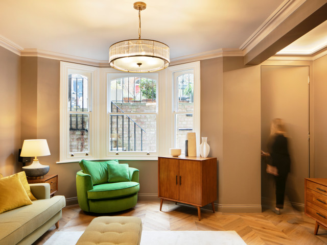 Hampstead house trendy-dagligstue