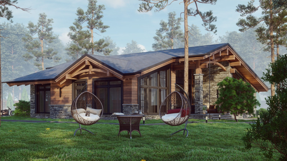 Дом с стиле Шале