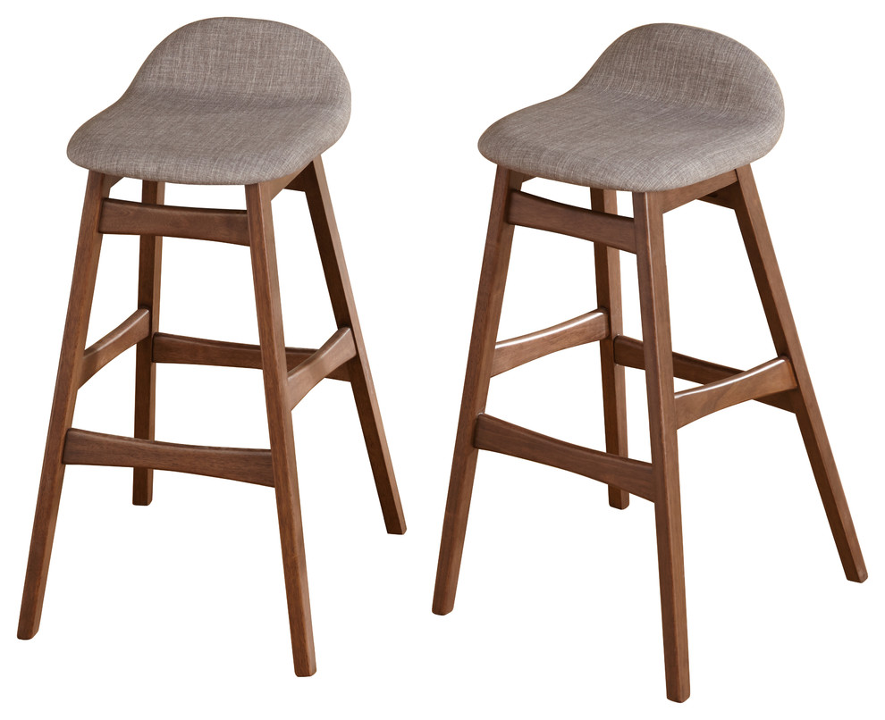 30" Axel Bar Stool Midcentury Bar Stools And Counter Stools by