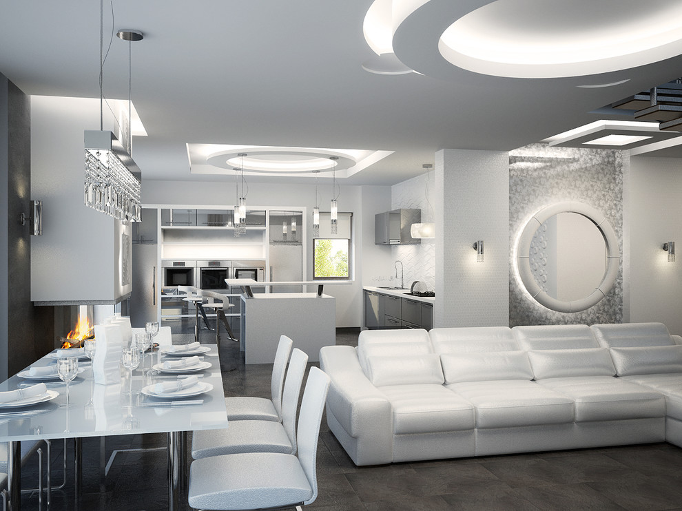 Наш дизайн-проект квартиры в ЖК Высокий берег. 600 кВ.м.