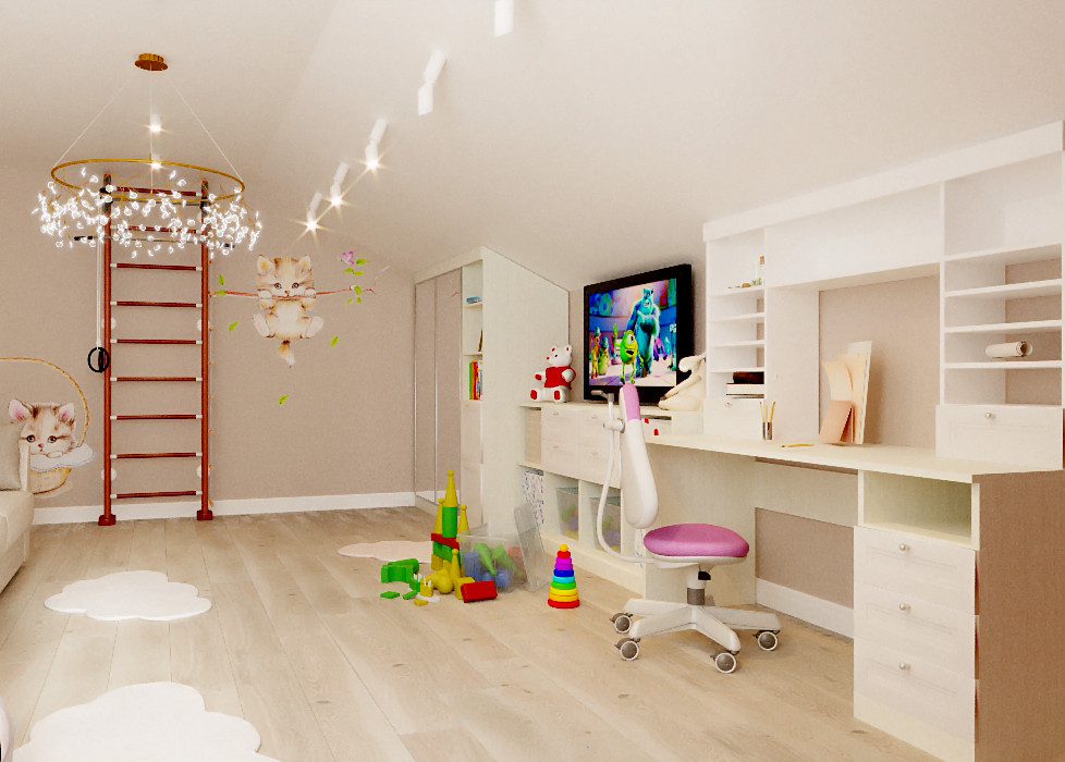 Детская комната для девочки