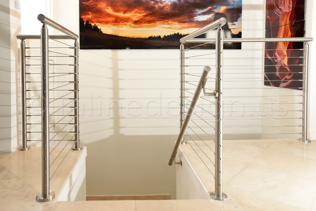 Mark - CA beach-style-staircase