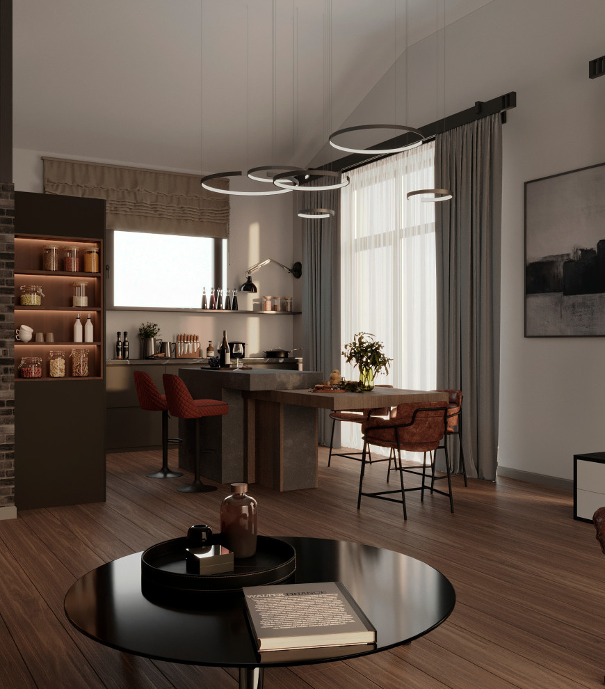 Интерьер дома в стиле лофт