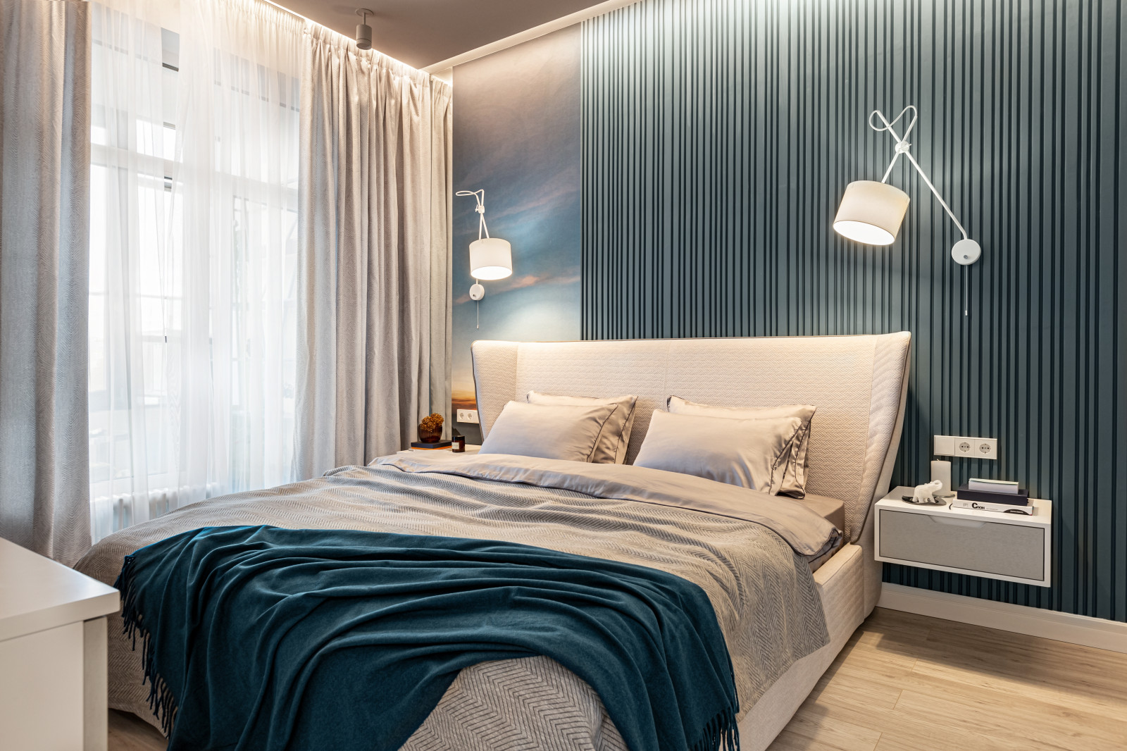 Квартира 75 кв.м. ЖК "Аватар" Реализованный проект