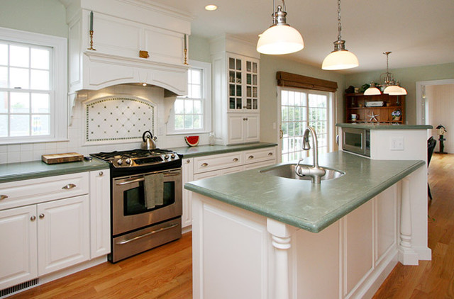 Light and Airy Kitchen - Traditional - Kitchen - Boston - by Encore