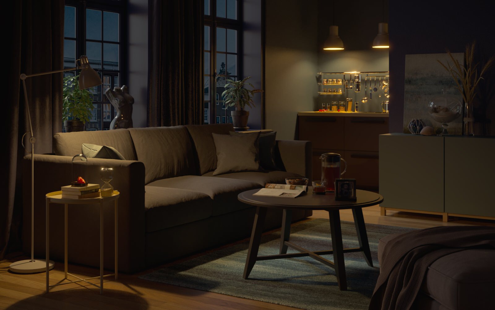 Интерьер в стиле "IKEA"