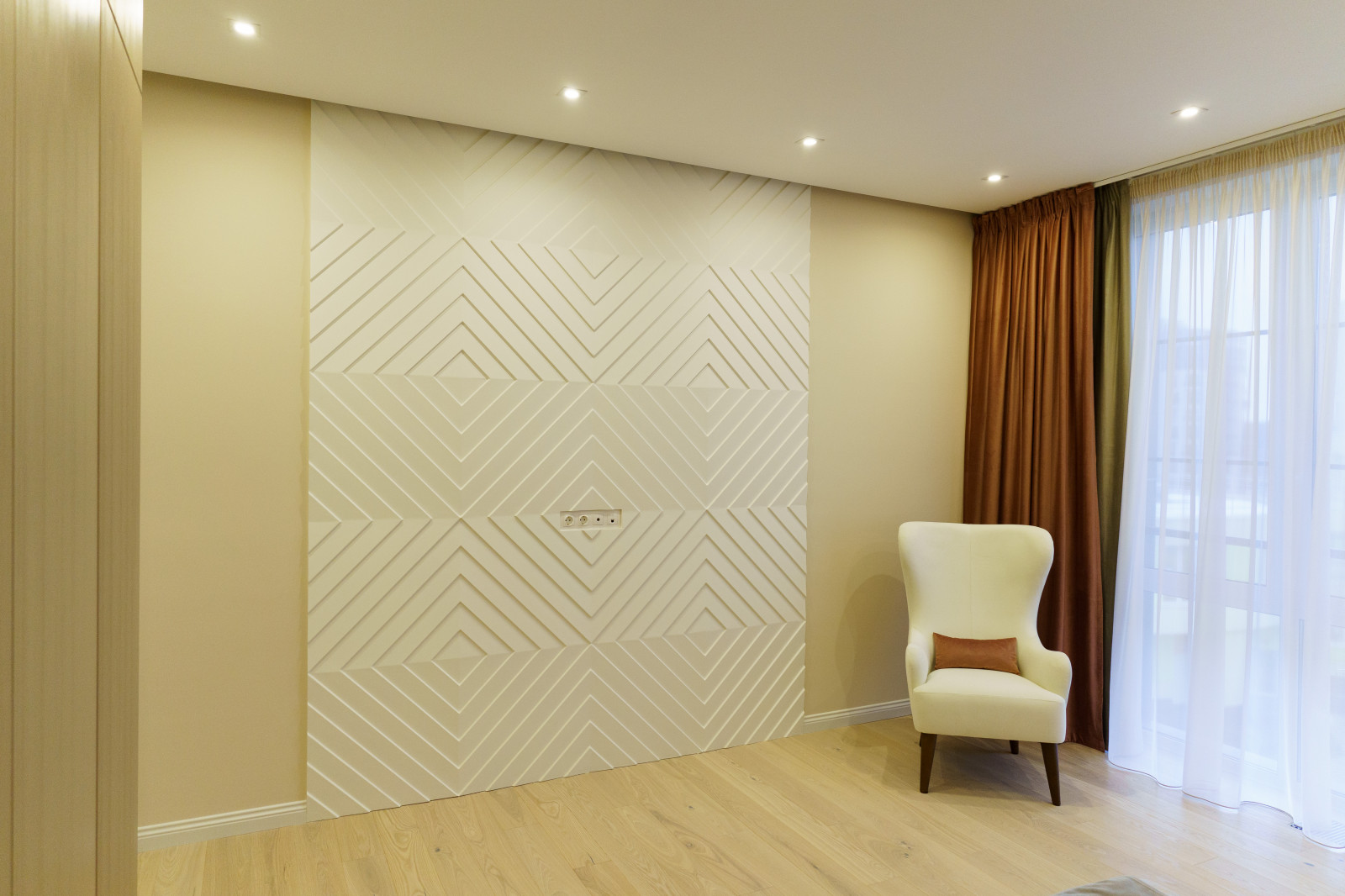 Дизайнерский ремонт квартиры 41 м² в Заречье