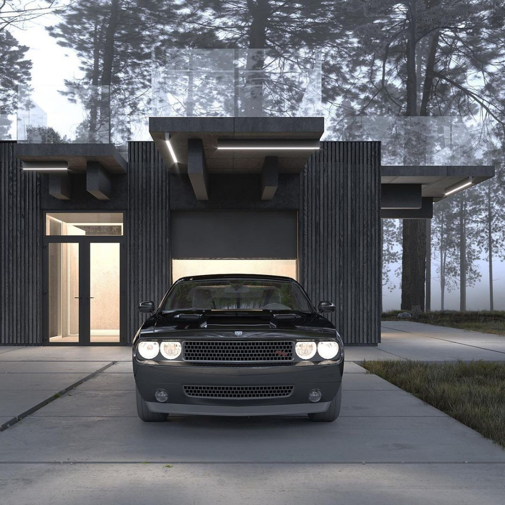 Проект загородного коттеджа.