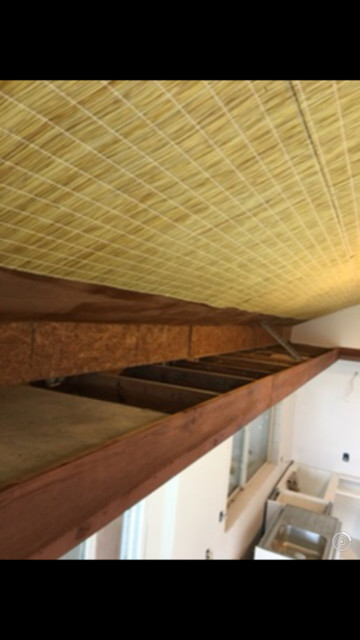 Kitchen Cedar Ceiling Beam & Trim