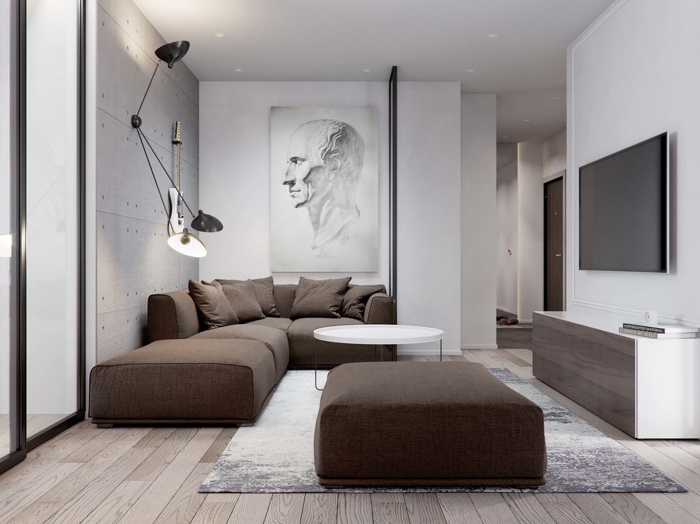 Дизайн квартиры для холостяка 80м2