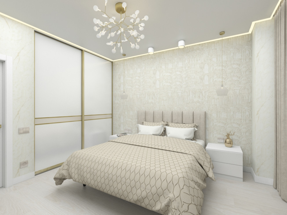 Современный интерьер в светлых тонах