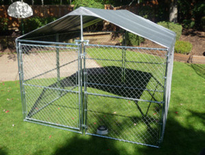 Weatherguard™ Universal 10'W x 10'L Kennel Cover Plus with Frame