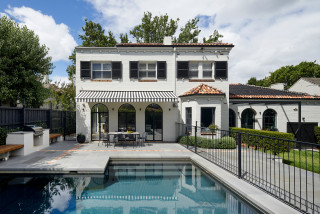 This Texas Home Blends Art Deco and Mediterranean Styles