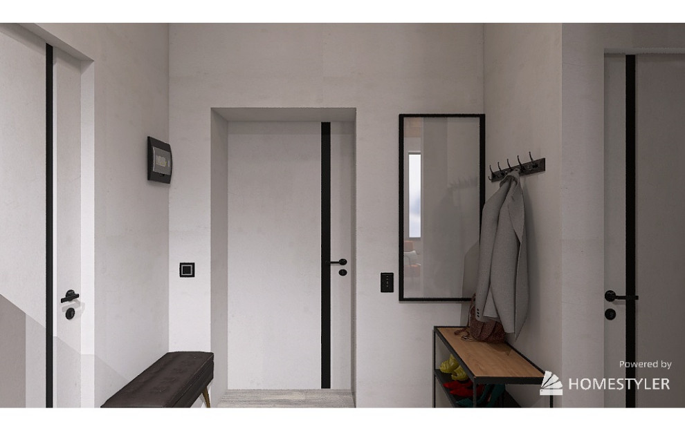 Квартира с радиусной стеной