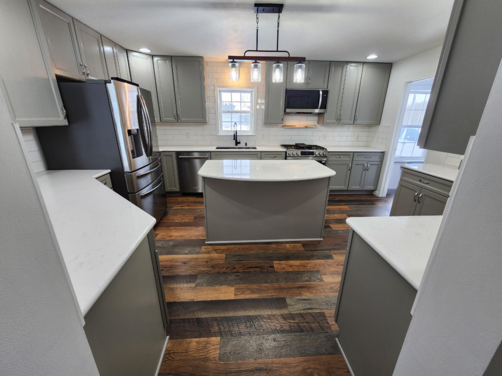 Clark Lake - Kitchen & Mud Room Renovation