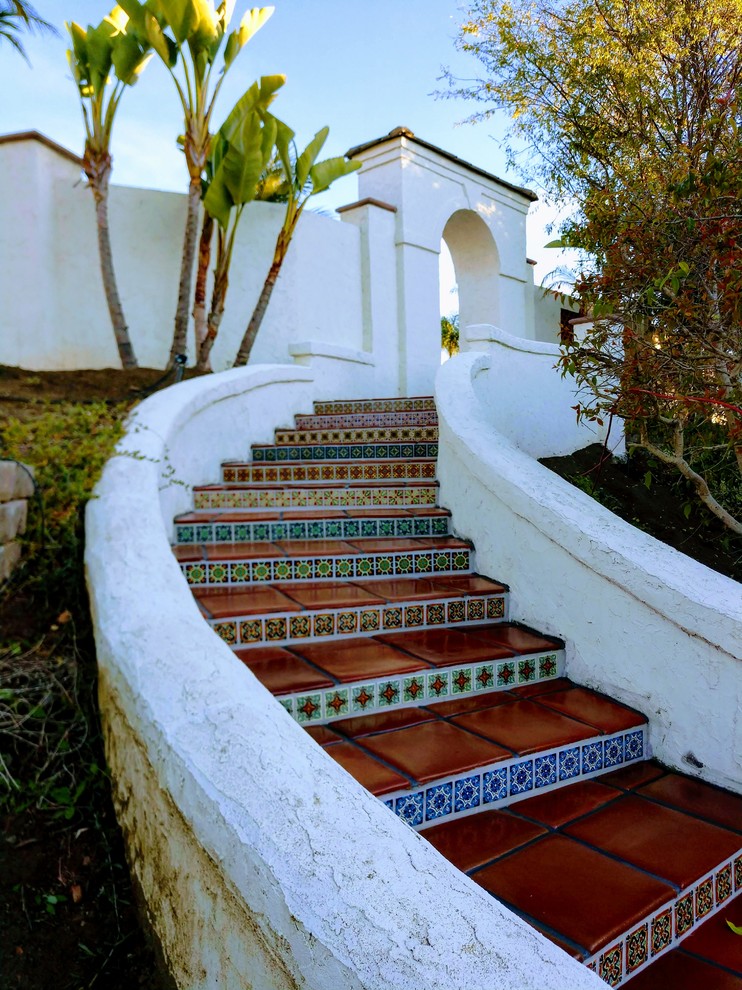 Outdoor Masonry Steps and Windows