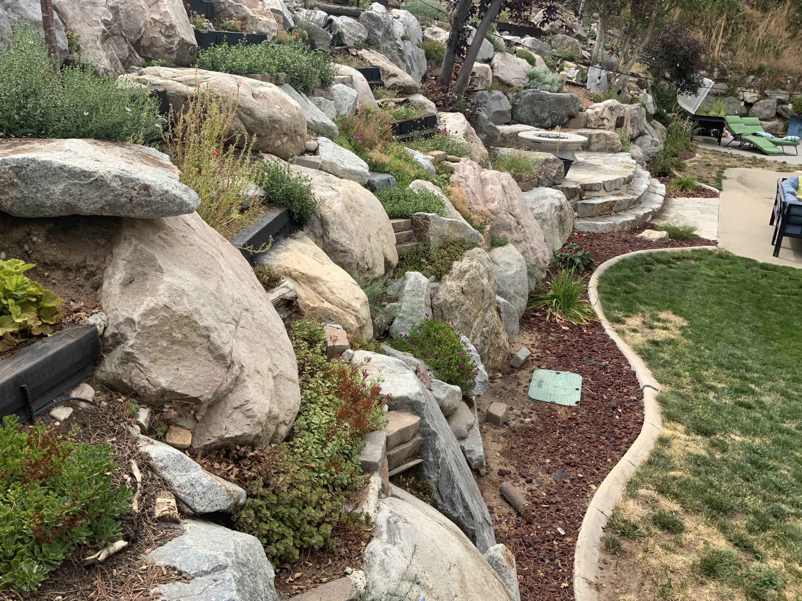 Natural Rock Garden