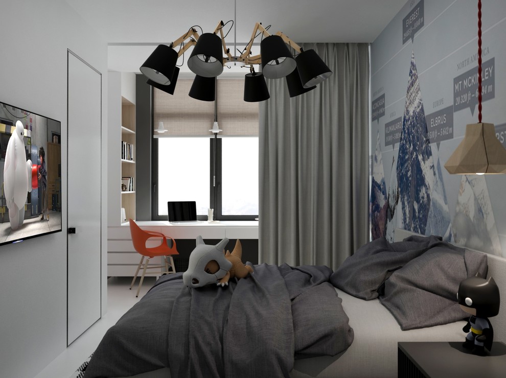 Дизайн-проект перепланировка из 2-х ком. в 3-х ком. в г. Москве