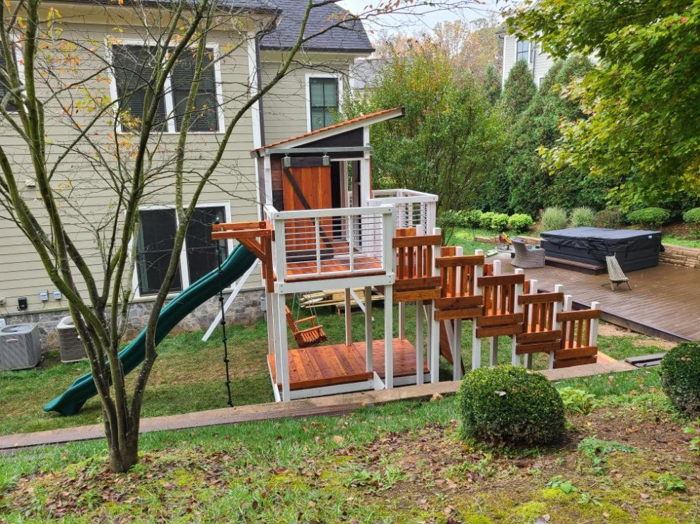 Modern Custom Playsets Modern Dallas by Backyard Fun Factory Houzz