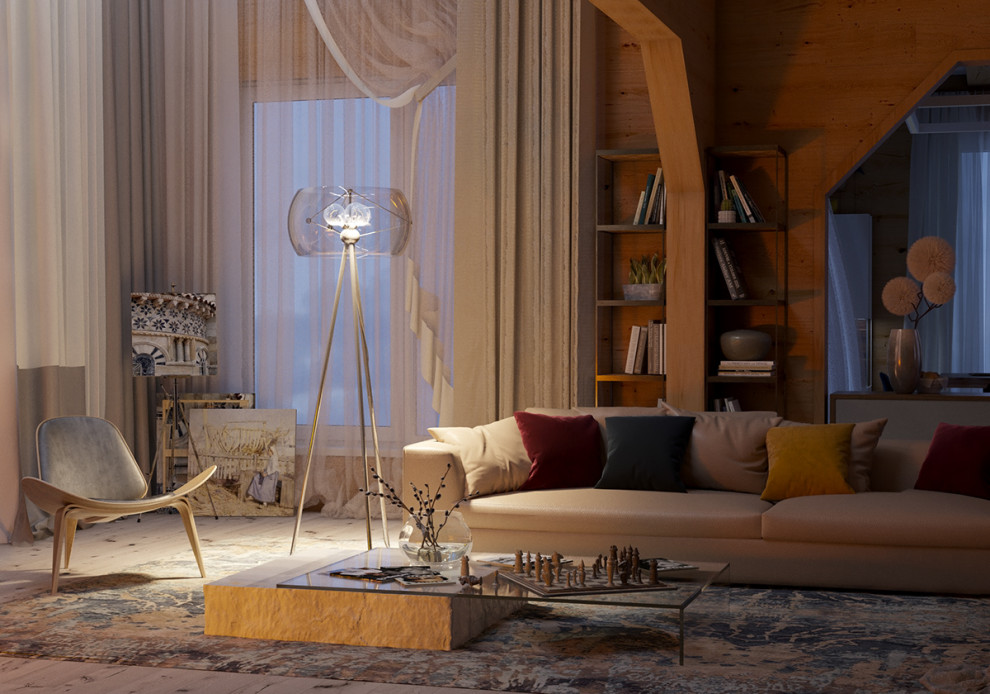 House in Siargi | Living room | Dining room