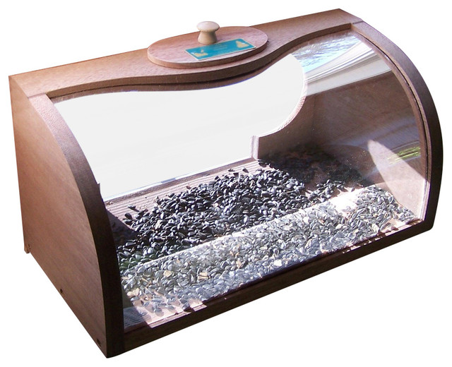 Coveside Conservation Bread BoxWindow Bird Feeder Craftsman Bird
