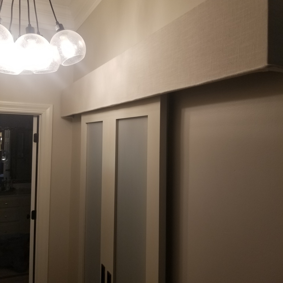 Cornice Board & Shades at Woodside