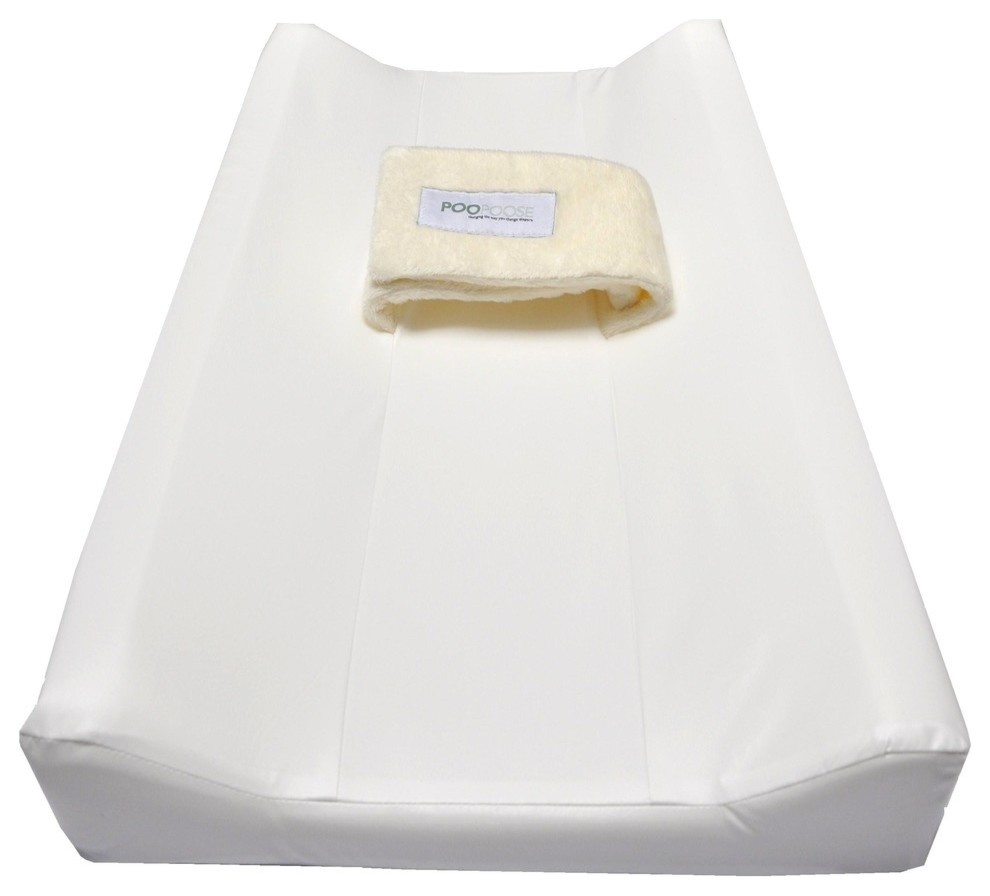 PooPoose Wiggle Free Diaper Changing Pad Modern Kids Pillows by