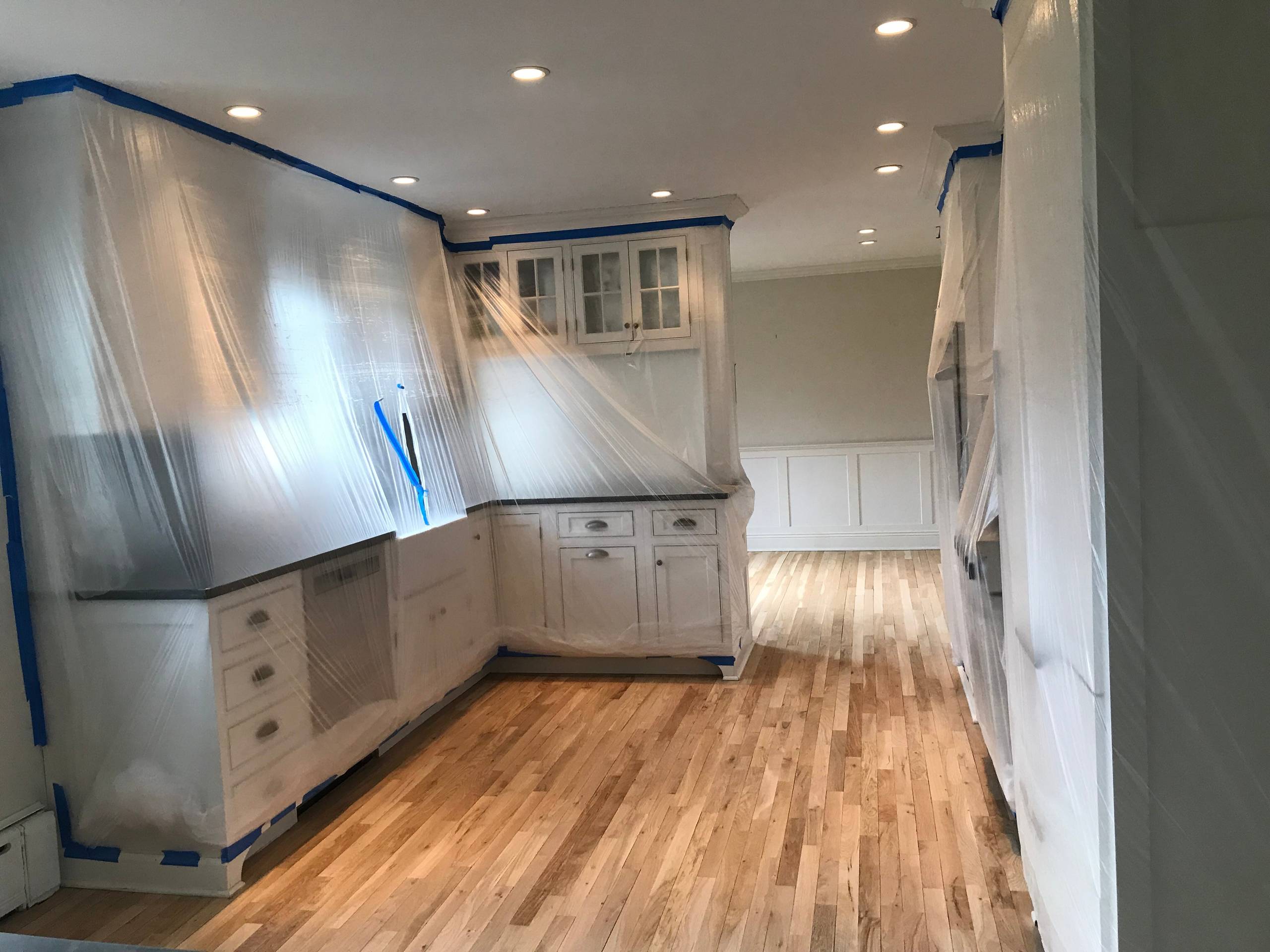 Oak - Stained and Finished