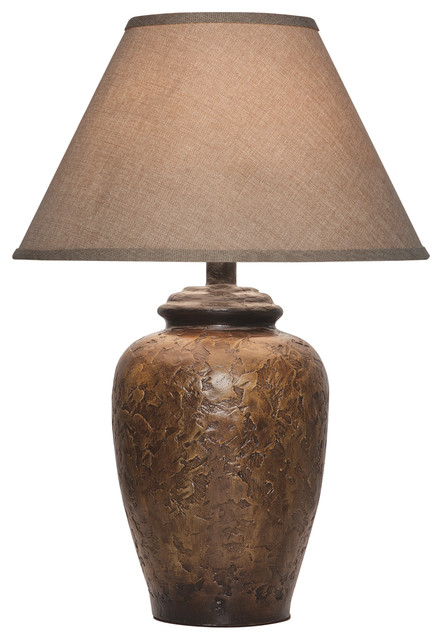Yuma Stucco Pattern Table Lamp With Shade