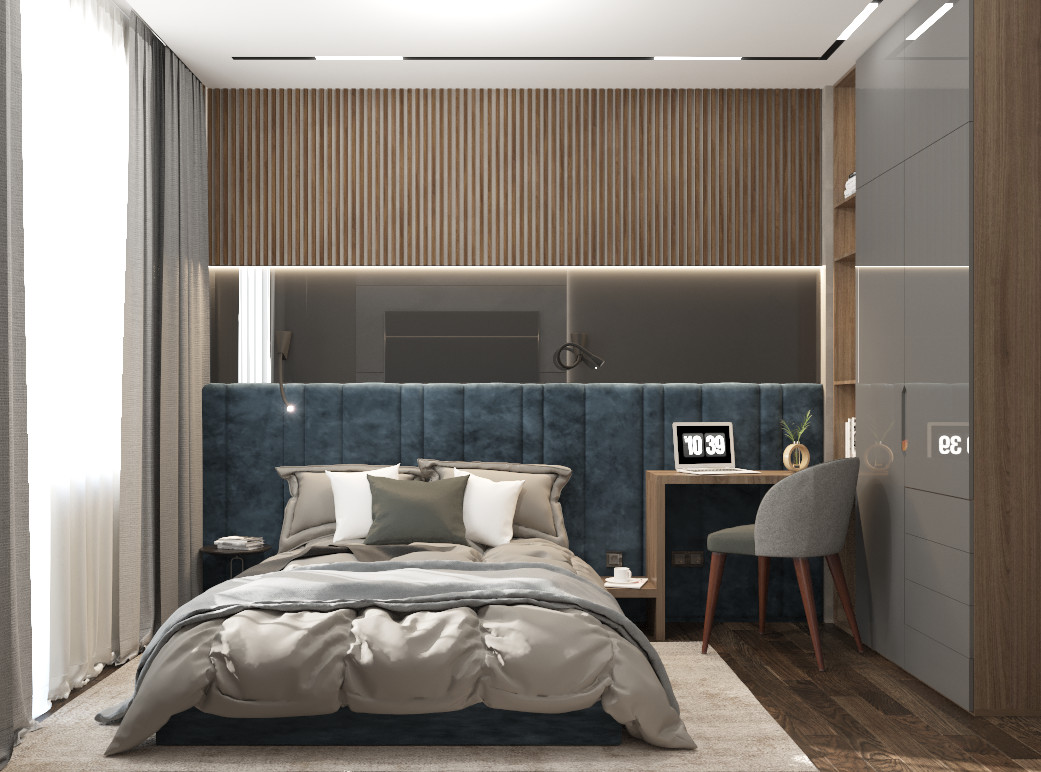 Спальня в ЖК "Три богатыря" ,Казань