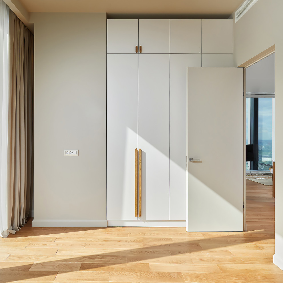 Квартира в Москва-Сити 2 (бежевое дерево)