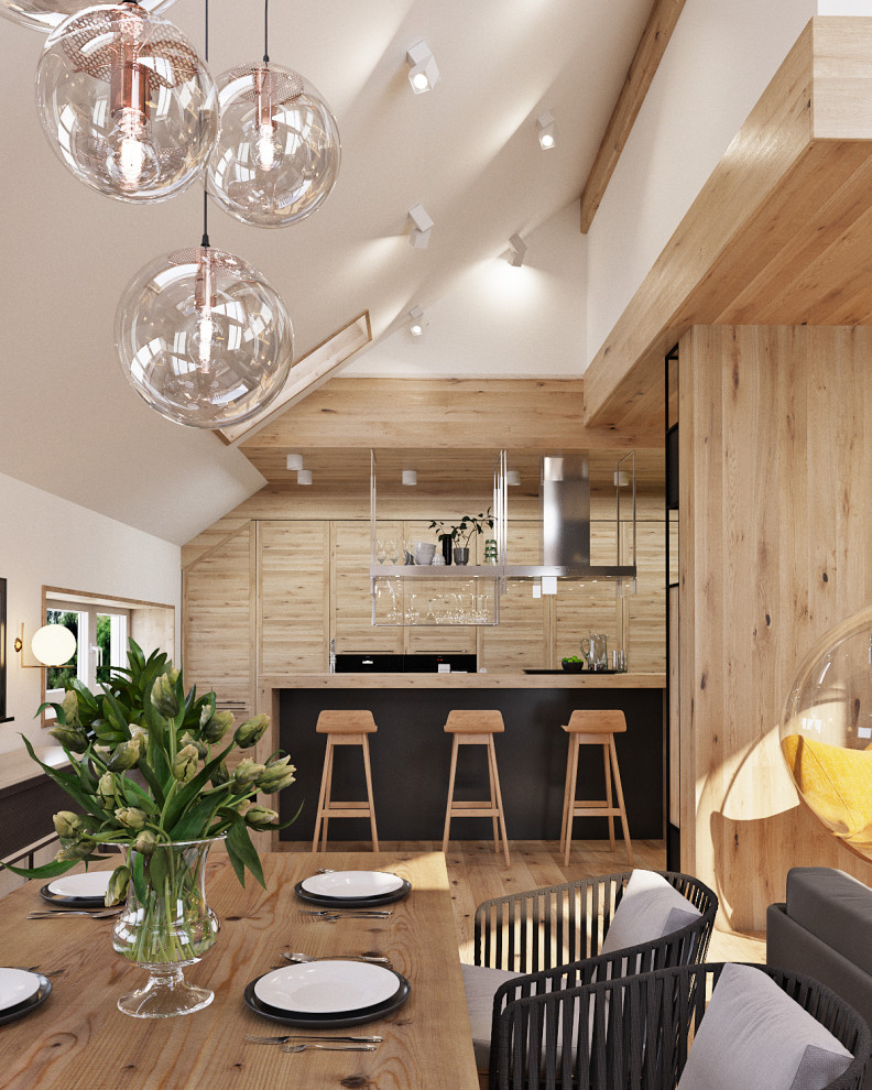 Гостиная в загородном доме