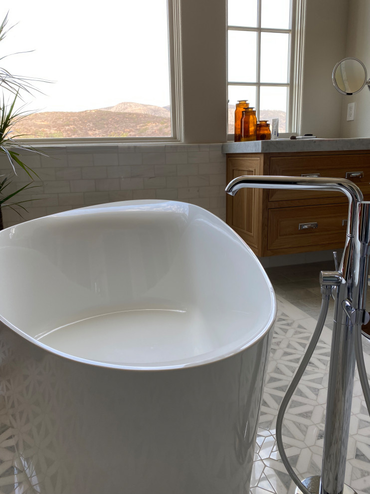 Master Bathroom Remodel Steam Shower Modern Bathroom San Diego