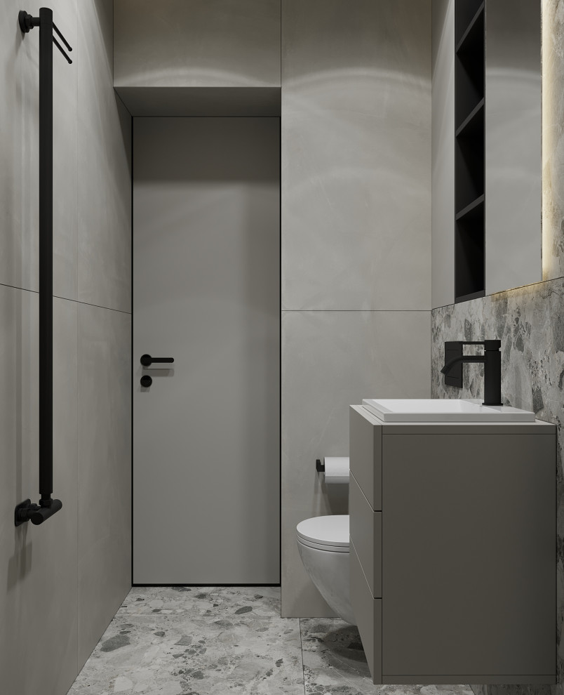 Дизайн-проект квартиры в современном стиле для молодой яркой пары