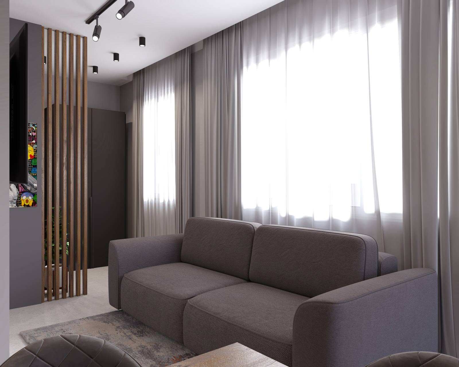 Дизайн-проект интерьера квартиры г. Сочи