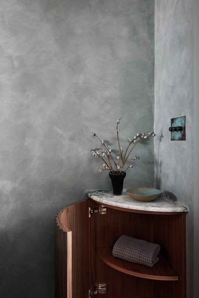 Manhattan Duplex - Contemporary - Powder Room - New York - by Manes ...