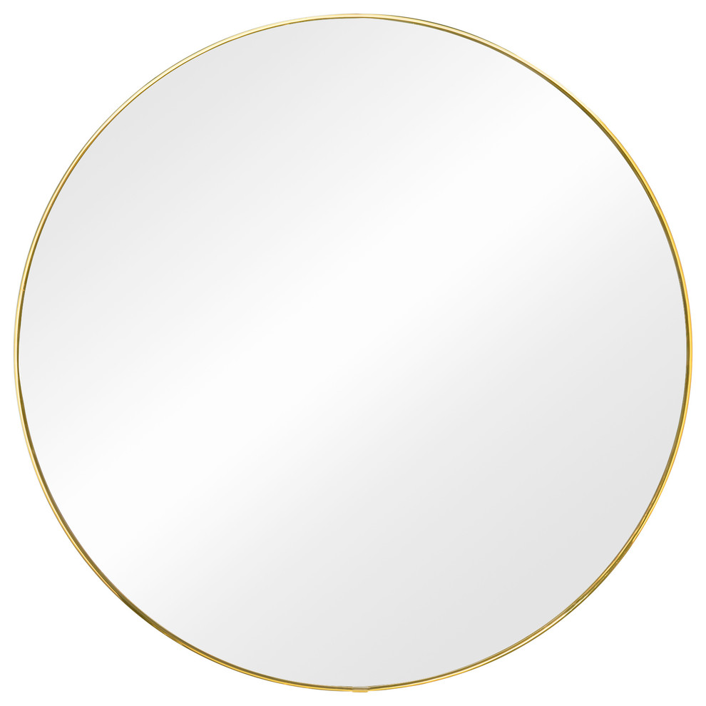 Hubba Mirror 34", Brass