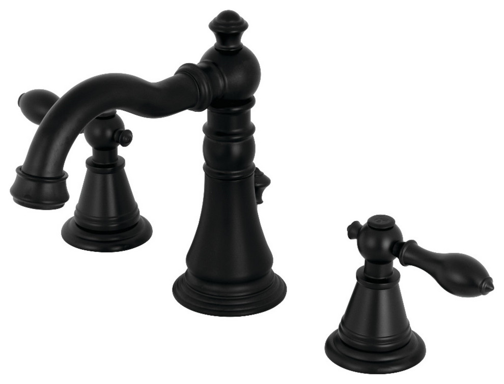 Fauceture FSC1970AL English Classic Widespread Bathroom Faucet, Matte
