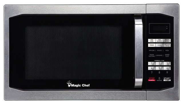 1.6-Cu. Ft. 1100W Countertop Microwave Oven With Stylish Door Handle