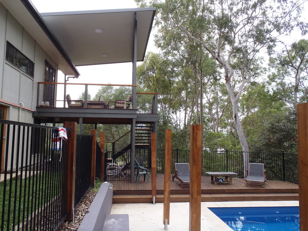 Photo of a modern deck in Brisbane.